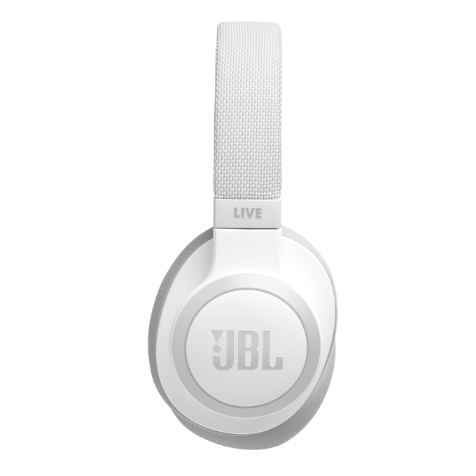JBL Live 650BTNC - White - Wireless Over-Ear Noise-Cancelling Headphones - Detailshot 9 image number null